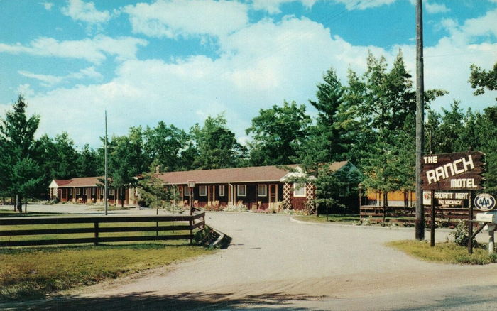 The Ranch Motel - Vintage Postcard (newer photo)